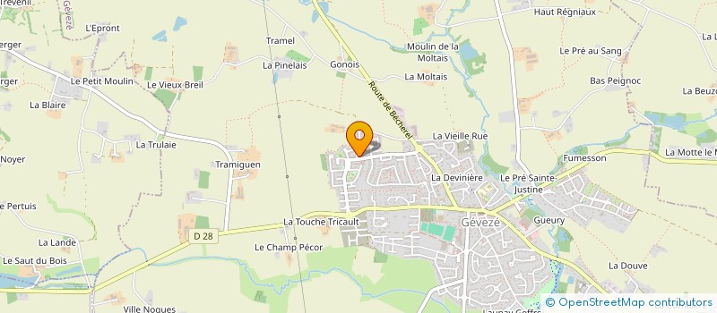 localisation de l'entreprise 505 186 692 à BETTON