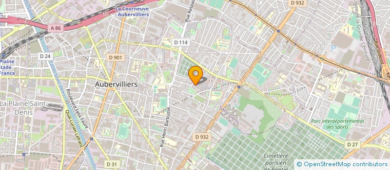 localisation de l'entreprise 505 194 506 à AUBERVILLIERS