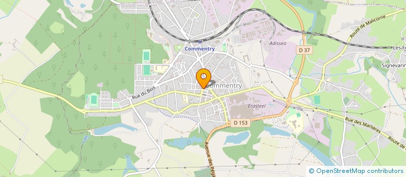 localisation de l'entreprise 505 280 958   COMMENTRY