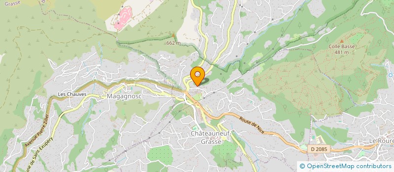 localisation de l'entreprise 505 281 758 à CHATEAUNEUF-GRASSE