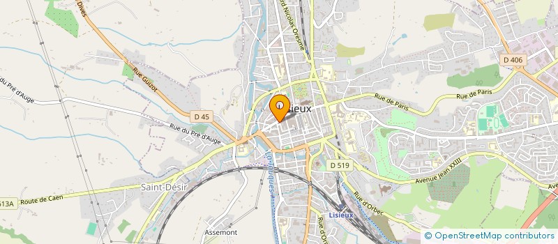 localisation de l'entreprise 505 300 327   TOUQUES