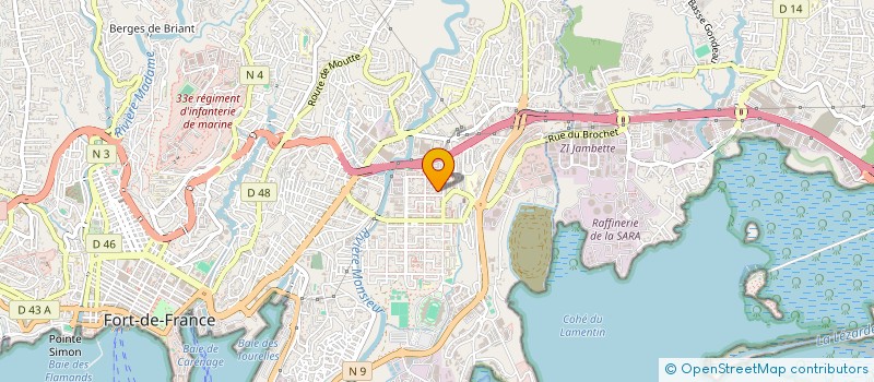 localisation de l'entreprise 505 306 720   FORT-DE-FRANCE