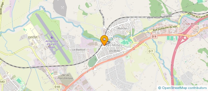 localisation de l'entreprise 505 315 218 à GARDANNE