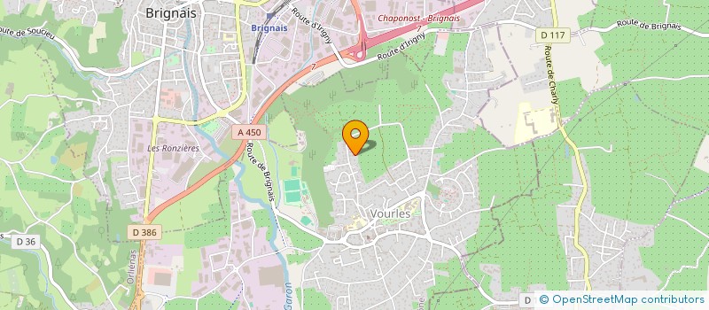 localisation de l'entreprise 505 339 184   VOURLES