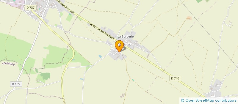 localisation de l'entreprise 505 342 733   FONTENILLE-SAINT-MARTIN-D'ENTRAIGUES