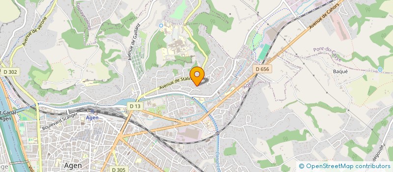 localisation de l'entreprise 505 368 589   BORDEAUX