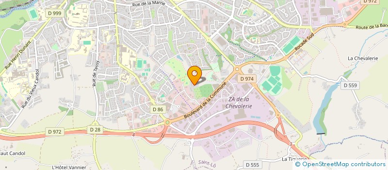 localisation de l'entreprise 505 408 898   VAL-D'ARGUENON