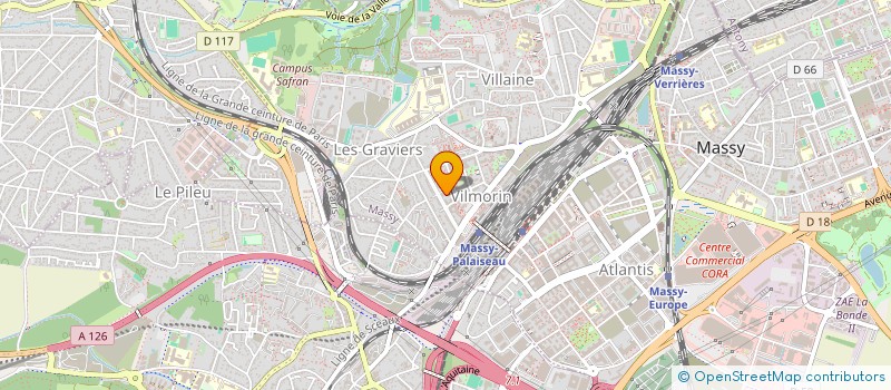 localisation de l'entreprise 507 387 942 à MASSY