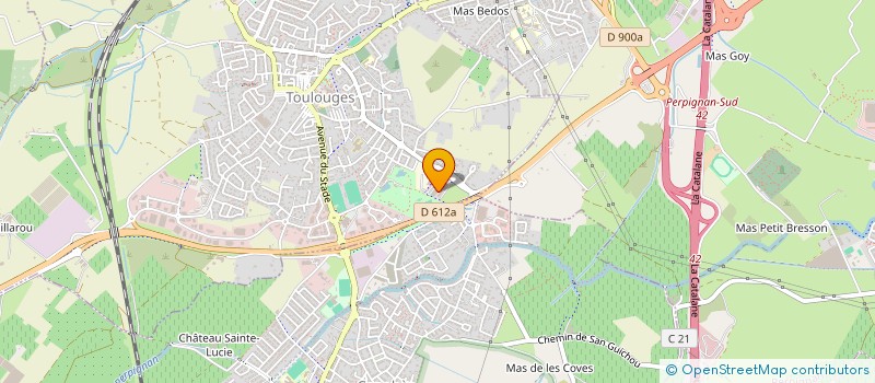 localisation de l'entreprise 507 424 810   PEZILLA-LA-RIVIERE