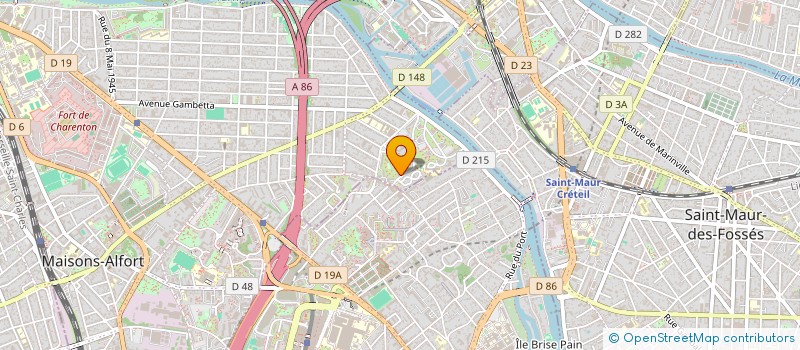 localisation de l'entreprise 507 461 267 à MAISONS-ALFORT