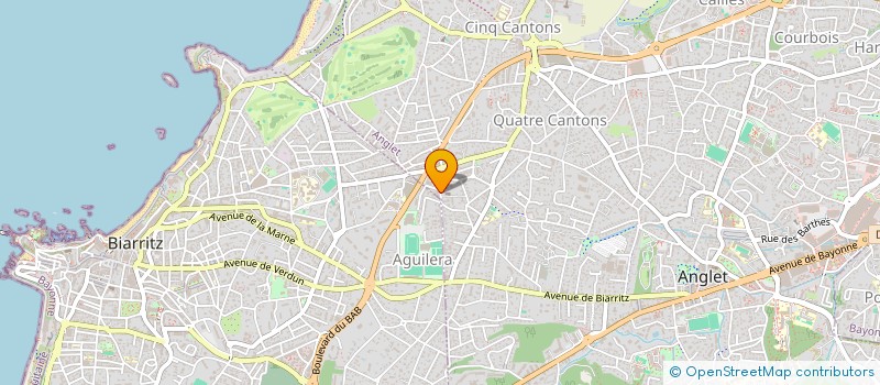 localisation de l'entreprise 507 486 124   BIARRITZ