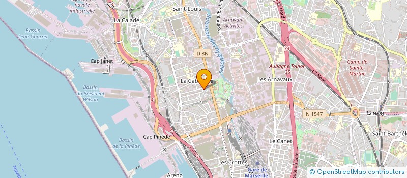 localisation de l'entreprise 507 608 636 à MARSEILLE