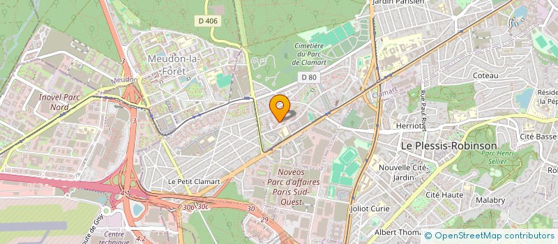 localisation de l'entreprise 507 638 559 à CLAMART