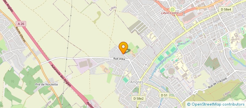 localisation de l'entreprise 507 706 273   LENS