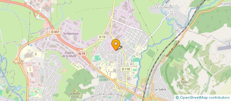 localisation de l'entreprise 507 706 695   VESOUL