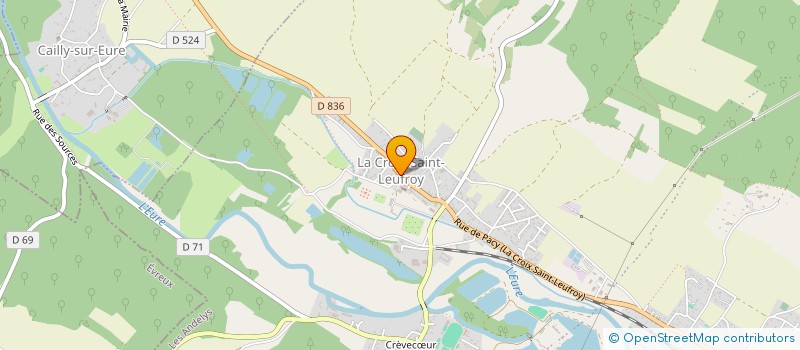 localisation de l'entreprise 507 728 681   CLEF VALLEE D'EURE