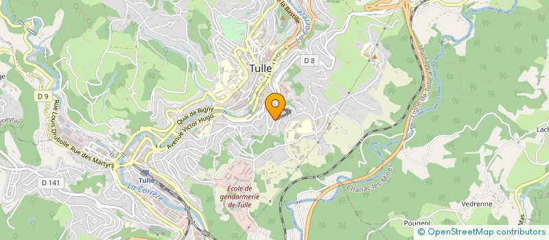 localisation de l'entreprise 507 771 145   TULLE