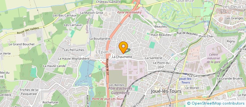 localisation de l'entreprise 507 798 056   JOUE-LES-TOURS