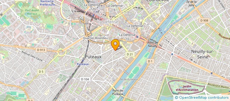 localisation de l'entreprise 507 845 709 à GARCHES