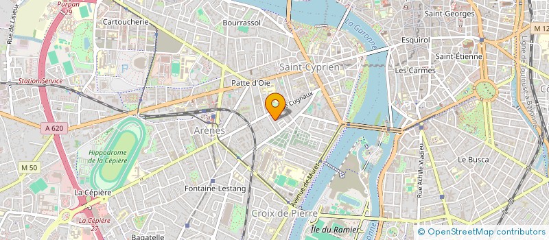 localisation de l'entreprise 507 862 589 à TOULOUSE