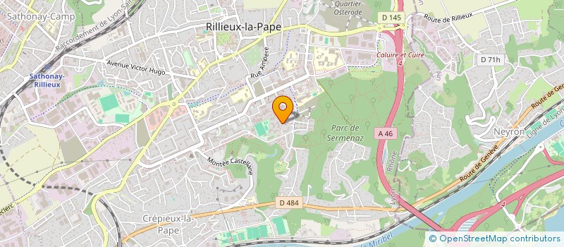 localisation de l'entreprise 507 873 040   RILLIEUX-LA-PAPE