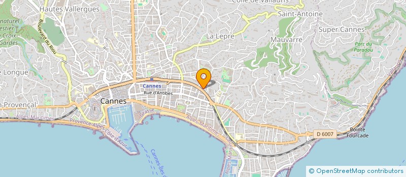 localisation de l'entreprise 507 874 345   CANNES