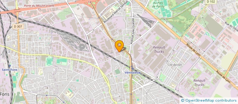 localisation de l'entreprise 507 876 886   SAINTE-COLOMBE