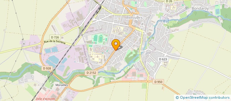 localisation de l'entreprise 507 909 307 à PITHIVIERS
