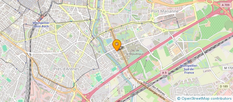 localisation de l'entreprise 507 943 090 à MONTPELLIER