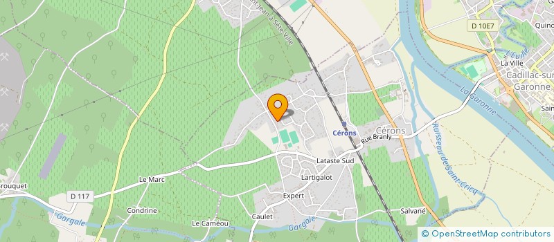 localisation de l'entreprise 507 965 291   CERONS