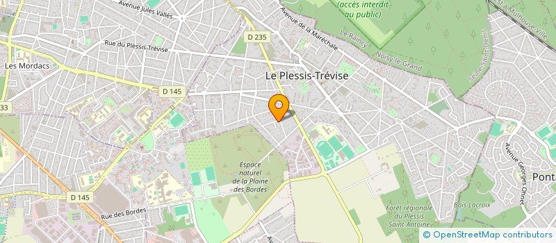 localisation de l'entreprise 507 967 388   LE PLESSIS-TREVISE