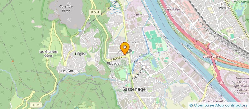 localisation de l'entreprise 507 988 541   SASSENAGE