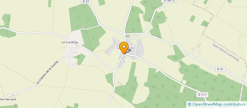 localisation de l'entreprise 508 015 823 à SAINT-DENIS-LANNERAY