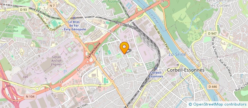localisation de l'entreprise 508 074 465 à CORBEIL-ESSONNES