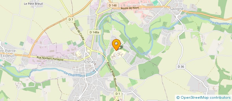 localisation de l'entreprise 508 083 680   CIVRAY