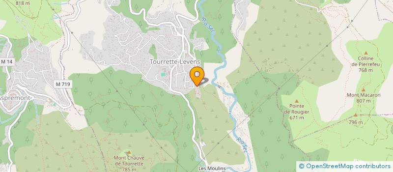 localisation de l'entreprise 508 148 749   TOURRETTE-LEVENS