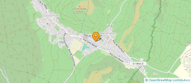 localisation de l'entreprise 508 168 614   COLMAR