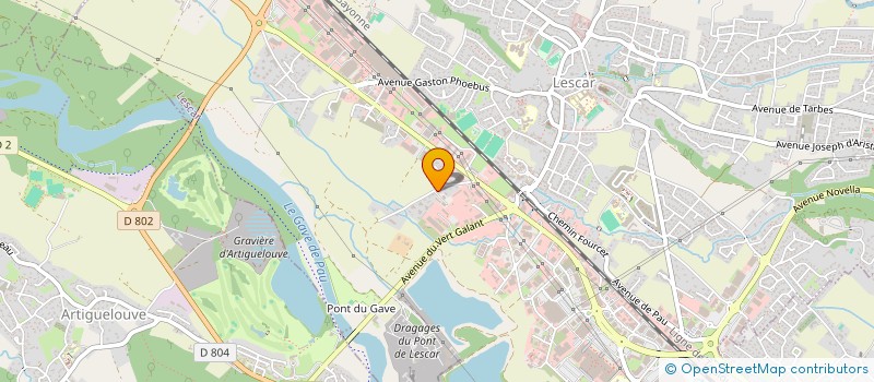 localisation de l'entreprise 508 173 101   LESCAR