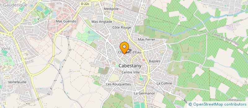 localisation de l'entreprise 508 194 537   CABESTANY