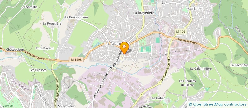 localisation de l'entreprise 508 215 688   LA TALAUDIERE