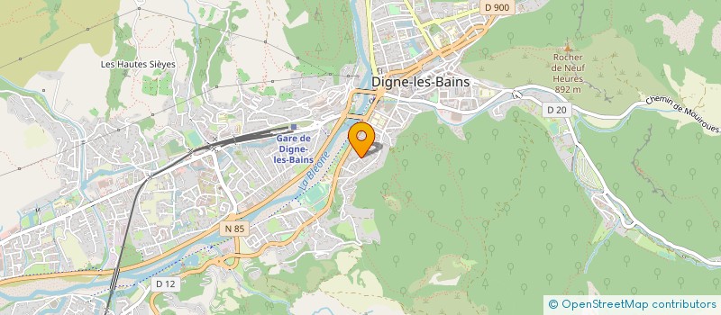 localisation de l'entreprise 508 272 705 à DIGNE-LES-BAINS