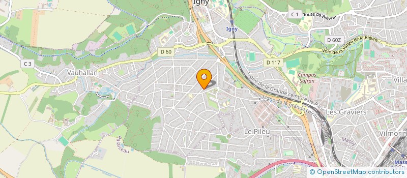 localisation de l'entreprise 508 300 423 à IGNY