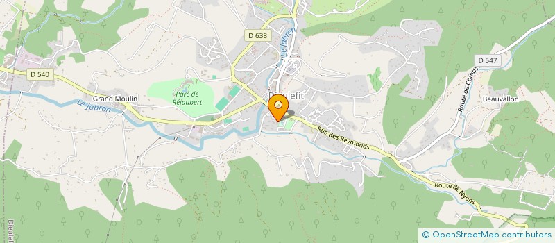 localisation de l'entreprise 508 346 418 à DIEULEFIT