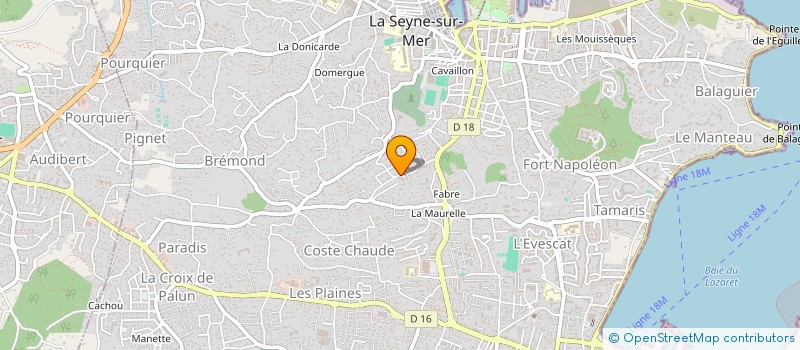 localisation de l'entreprise 508 354 867   LA ROQUEBRUSSANNE