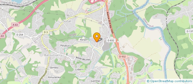 localisation de l'entreprise 508 356 276   BASSUSSARRY