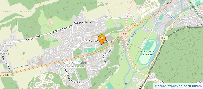 localisation de l'entreprise 508 358 157   SAINT-SEBASTIEN-DE-MORSENT