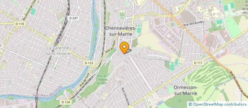 localisation de l'entreprise 508 385 127 à CHENNEVIERES-SUR-MARNE