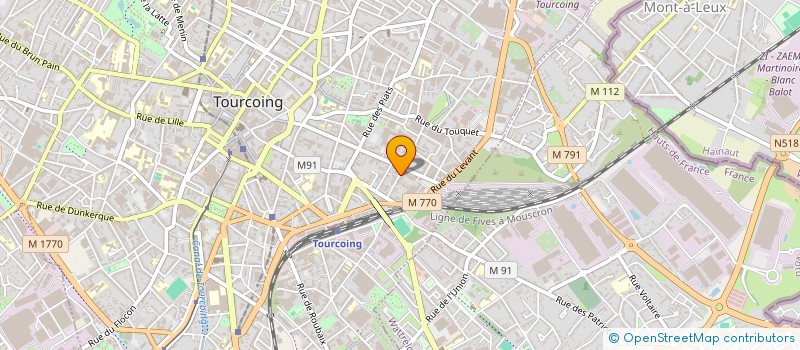 localisation de l'entreprise 508 453 750 à LILLE