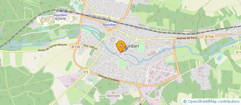 localisation de l'entreprise 508 468 907   DOURDAN