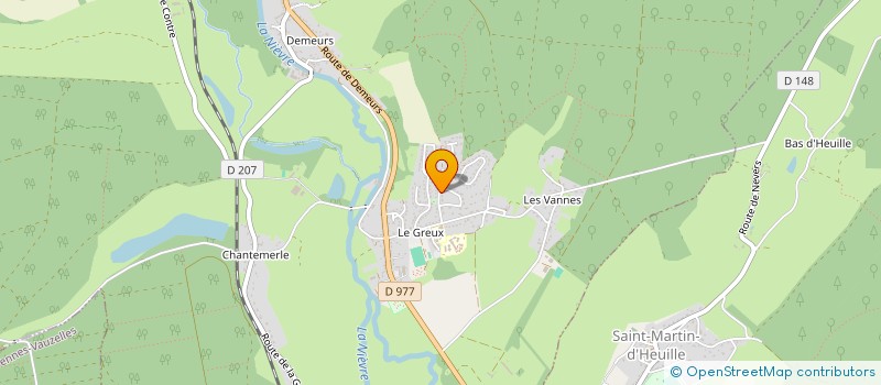 localisation de l'entreprise 508 504 149   GUERIGNY